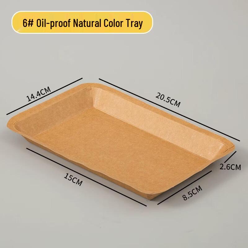 Disposable Kraft Paper Trays