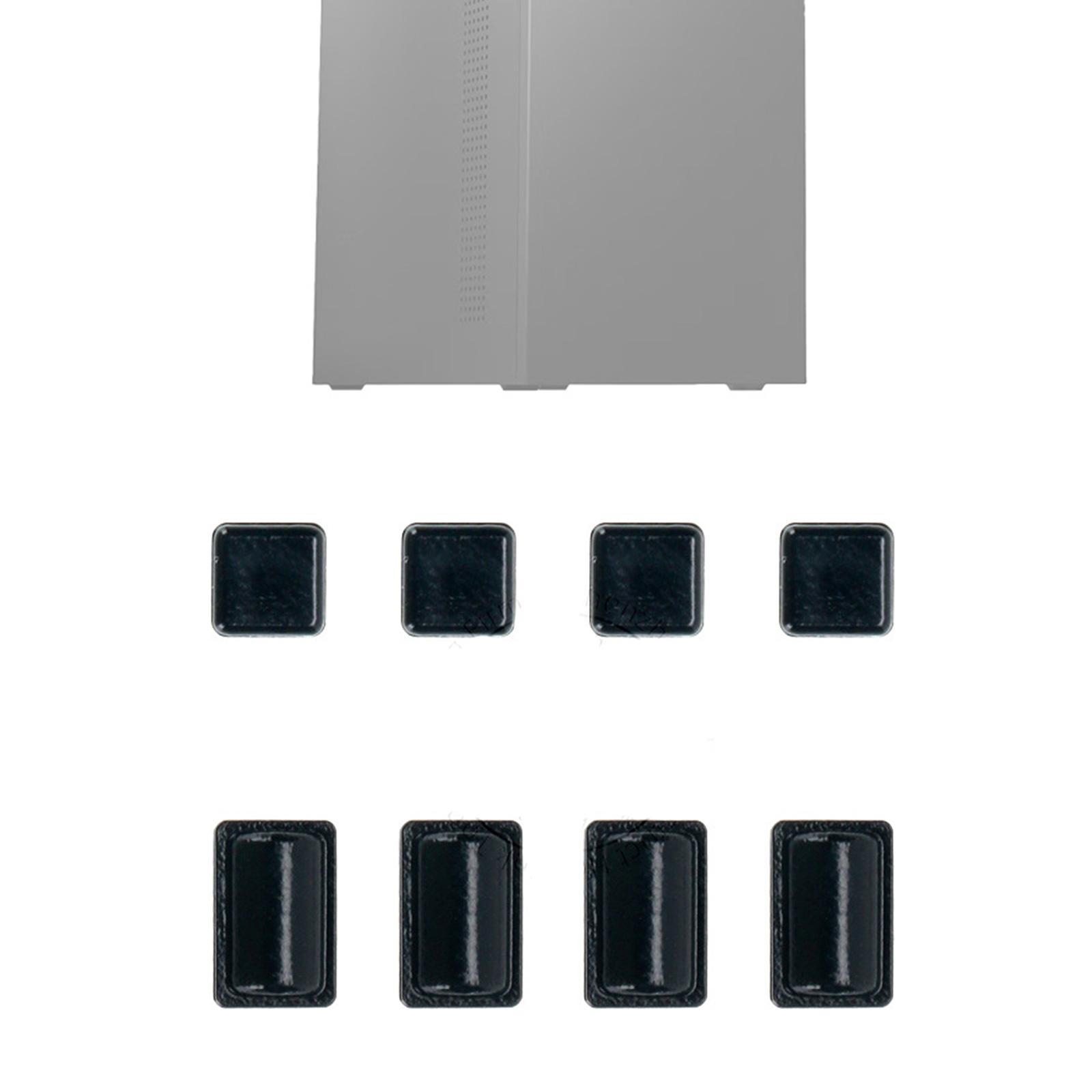 

Резиновая накладка для игровой консоли WII, нескользящие пылезащитные заглушки, сменные винты, ножки, игровые аксессуары, нескользящие мягкие накладки белый