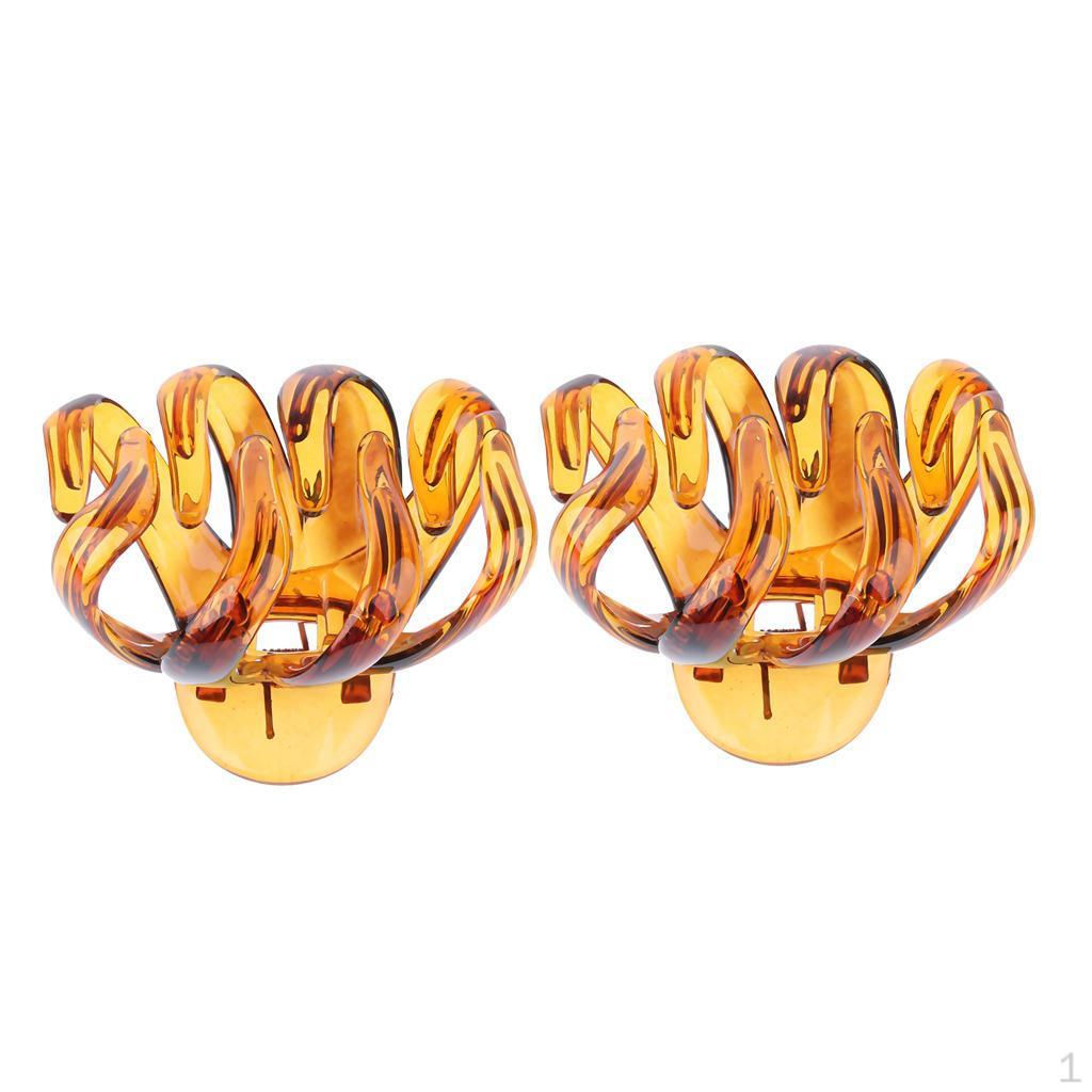 

2 женских зажима для прически для густых волос