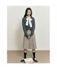 Binpolleidiseu [B. My] Classic Check Pleated Midi Skirt Brown (Bf5827N03D)