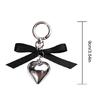 Bowknot Heart Shaped Keychain Love Designs Bag Decoration Handmade Phone Jewelry