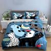 Playful Cute Animals Pattern Bedding Duvet Cover Set Duvet Cover Pillowcases  (1*Duvet Cover 2*Pillowcases, without duvet insert)