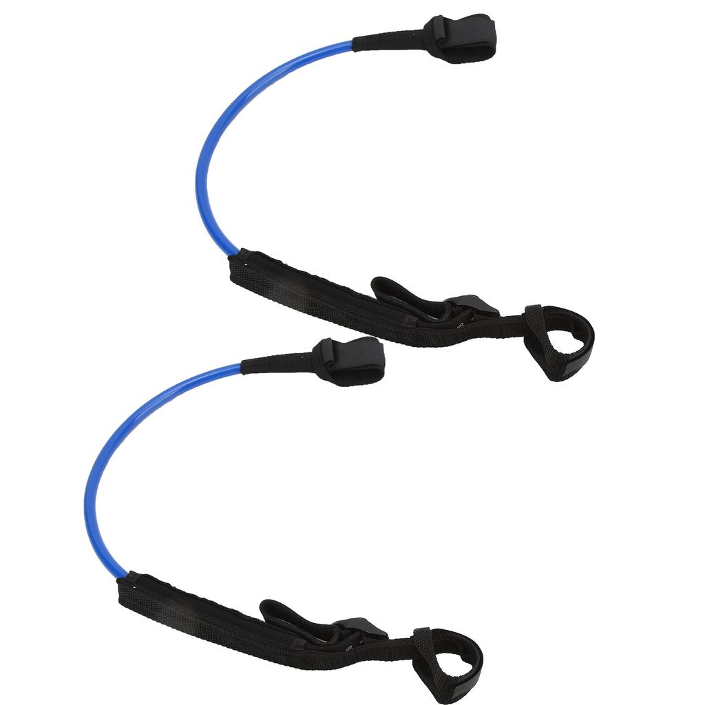 2Pcs Surf Leash 22‑28in   Straight Surfboard Leash Tensile Resistance Surf Board Leg Rope