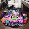Customizable Villain4 Round Non-Slip Carpet - Ideal for Garden, Picnic, Office, Perfect for Decoration, Suitable For All Seasons