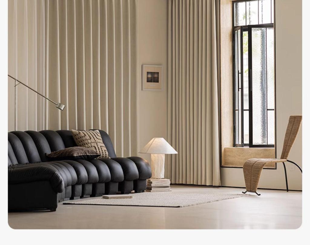 Perdele Blackout Shaoxing: Design Modern Minimalist, Bumbac-In Gros, Blocare Soare, Izolare Termică, pentru Dormitor și Living.