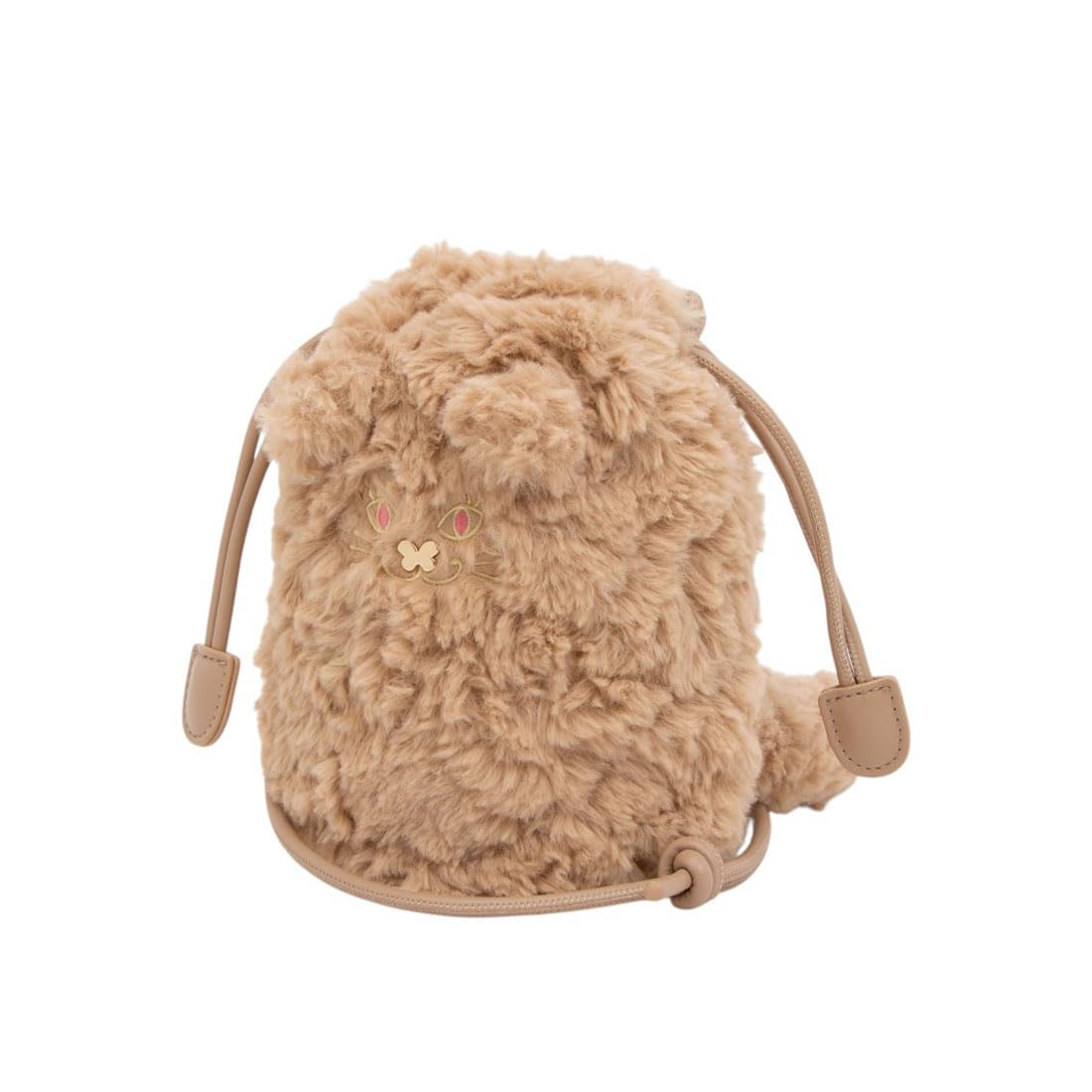 

Anna Sui TITI Friends Shoulder Camel & Bag, Women s,