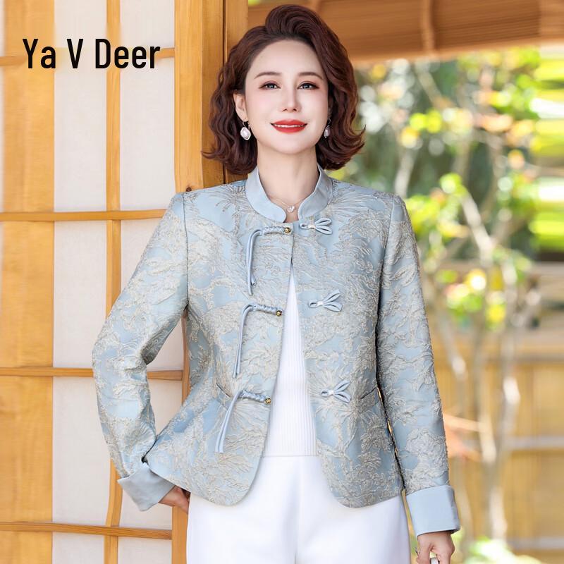 Женская весенняя куртка Yalu в новом китайском стиле 2XL
