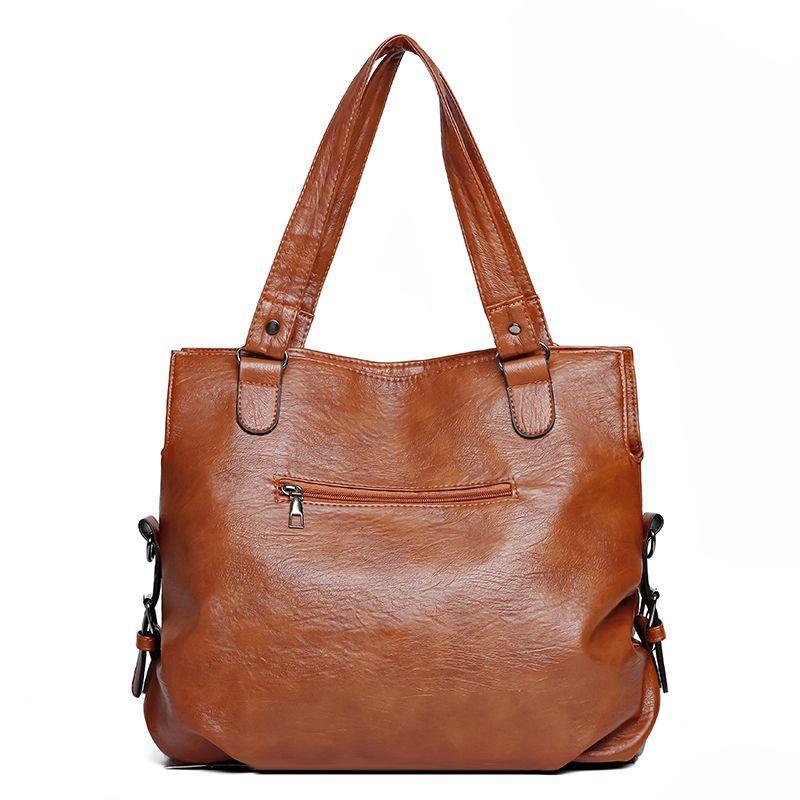 Vintage Handbag New Fashionable Large Capacity Single Shoulder Bag Versatile Underarm Tote Bag