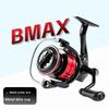 Mavllos BMAC Metal Gear 5.2:1 Gear Ratio 10kg Drag Power – Aluminum Spool CNC Handle High Speed Spinning Reel for Saltwater Freshwater