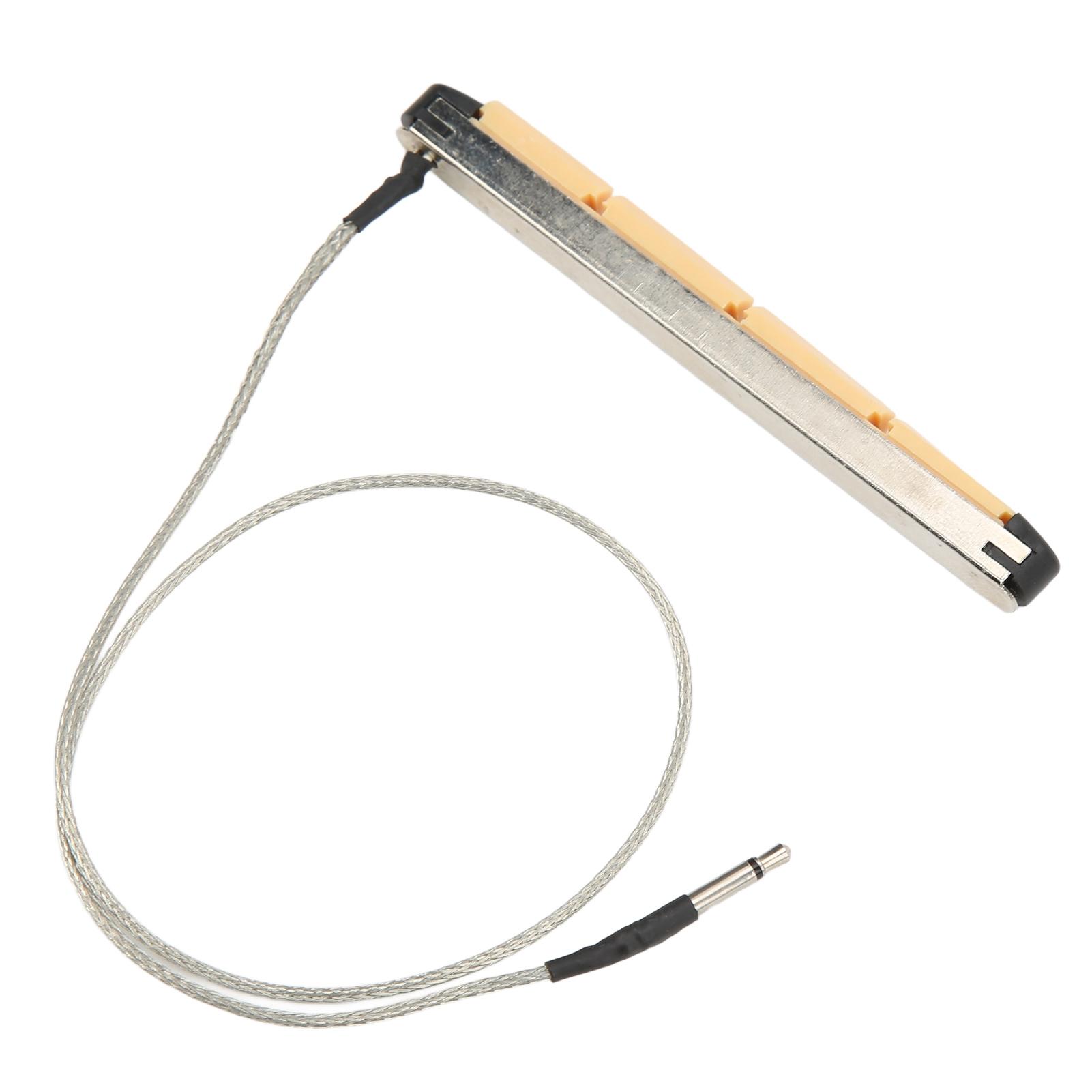 

Подструнный пьезоэлектрический звукосниматель для 4-струнной акустической бас-гитары