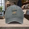 Vintage Washed Baseball Cap Unisex Adjustable Retro Hat for Unisex Women Casual Outdoor Daily Wear