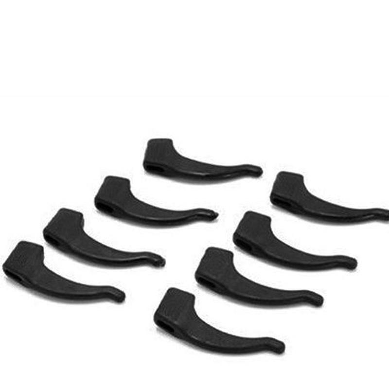 5 Pair Glasses Ear Grip Anti-slip Cover Anti-lost Silicone Ear Hook Glasses Legs Sleeve Holder Glasses Rubber Ring Accessories