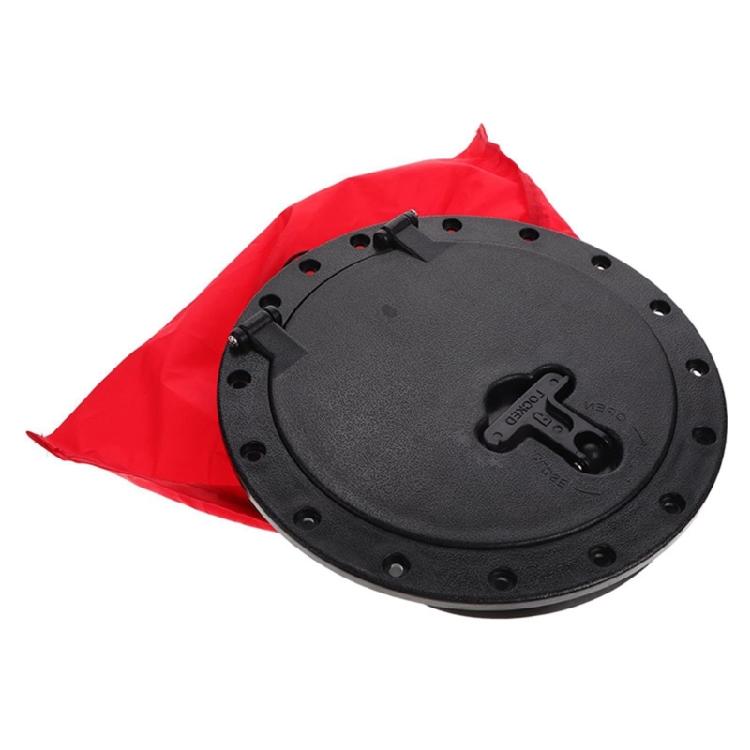 Deck Hatches Cover Waterproof Round Hatches Cover Plastic Deck Cover Deck Inspection Plate for Marine Boats Kayaks Canoes