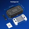 Elekasumi Smartphone Controller Compatible with RGB Game Supports Xbox Mobile Hall Rapid Vibration Low Case Smartphone Compatible Case (with Case) -