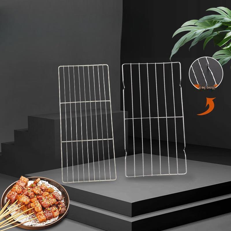 ZISIZ Stainless Steel BBQ Grill Mesh Mat