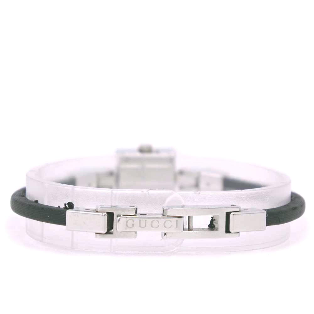 GUCCI Mini G Watches 102 SilverDial Stainless Steel/Satin Quartz Analog display Women Used