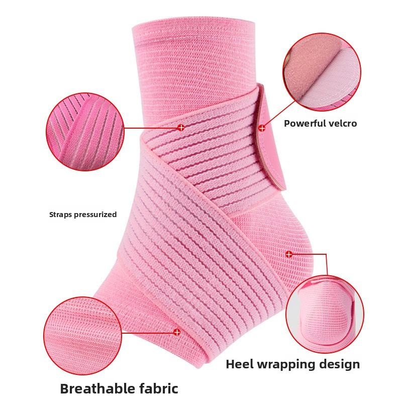 Knitted Sports Ankle Brace Pressurized Anti-sprain Basketball Ankle Brace Fitness Strap Anti-drop Support Ankle Brace