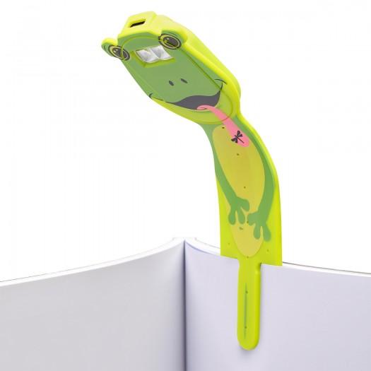 Flexilight Rechargeable flashlight bookmark - Frog