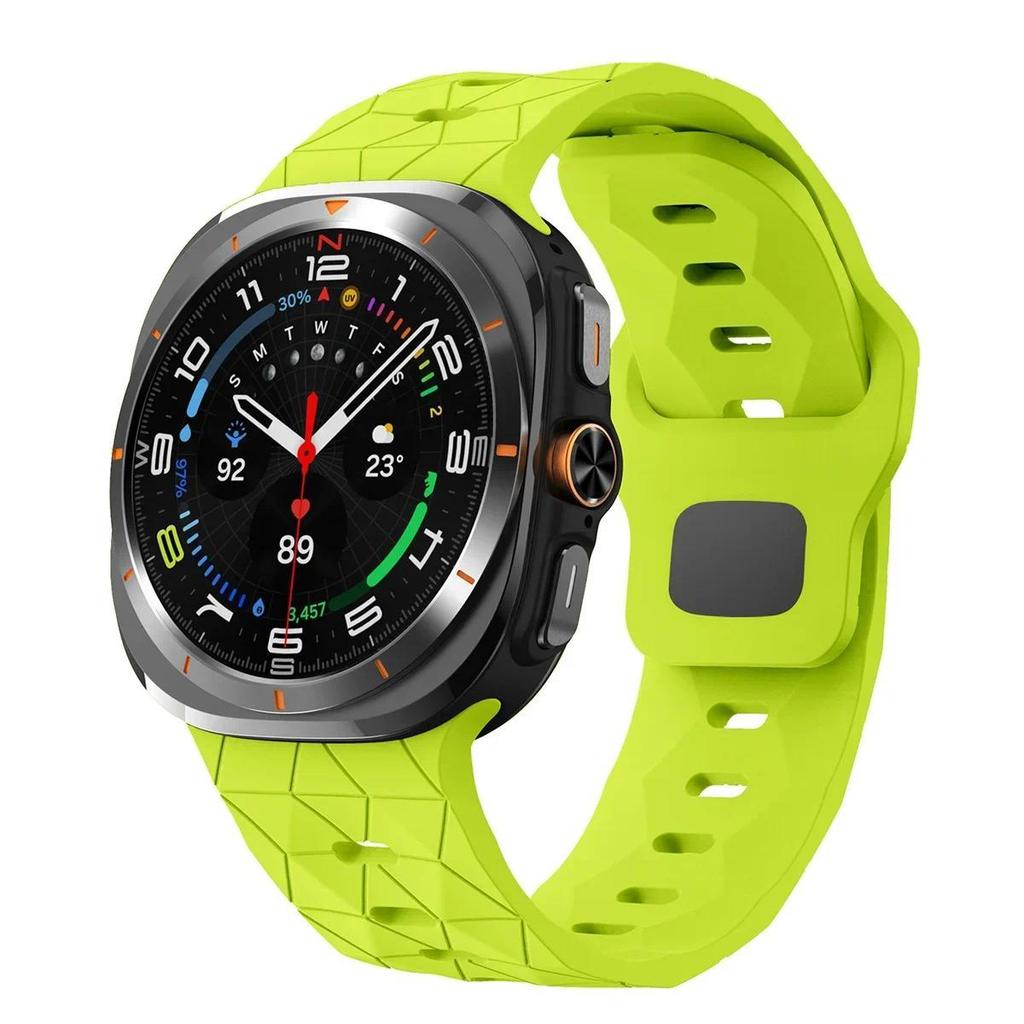 Sportowy Silikonowy Pasek do Samsung Galaxy Watch 7 Ultra 47mm 7 6 5 4 40/44mm Bransoleta do Watch 6 4Classic 43/47mm 5Pro 45mm Pasek