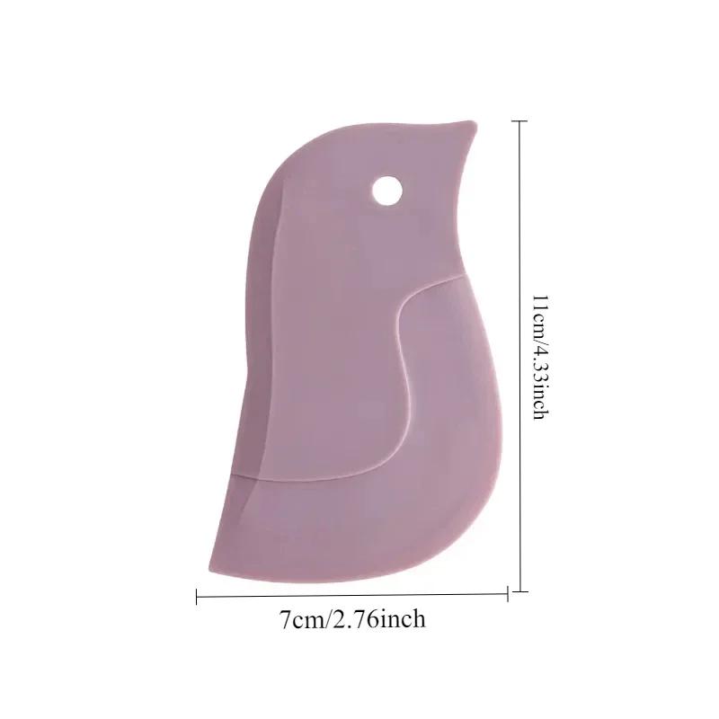 Multifunctional Oil Scraper Penguin Soft Scraper Kitchen Baking Tool Stove Dirt Remover Oil Scraper Kitchen Cleaning Tool