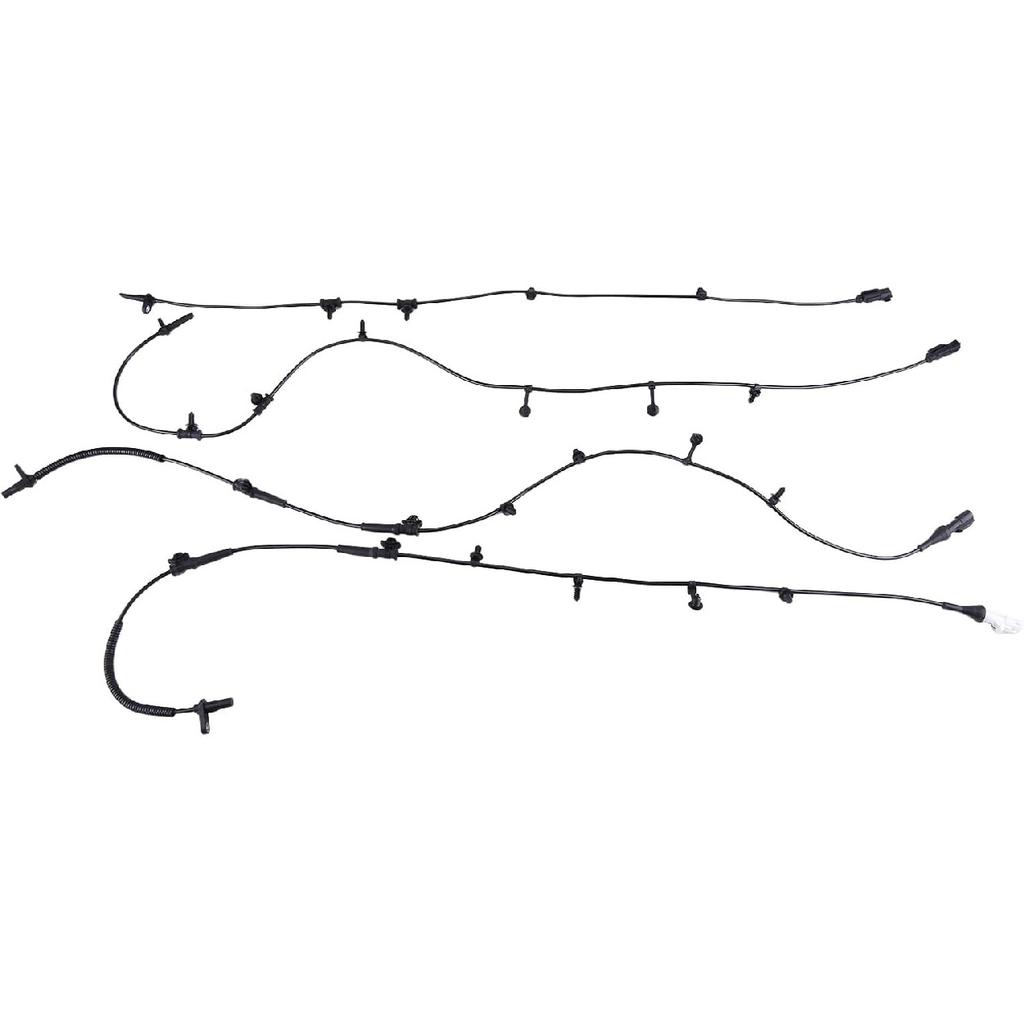 ABS Wheel Speed Sensor Fit for 2011-2013 for Ford Edge 2011-2013 2015 for Lincoln MKX Rear Left Rear Right Front Left Front Right 4pcs ABS Sensors