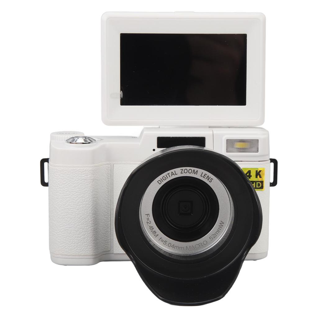 Smart Digital Camera Anti Shake 3inch Screen Auto Face Beautifying Function 52mm Interface 16x Zoom 48MP 4K HD Digital Camera