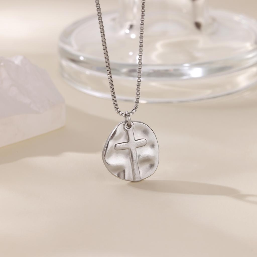 Stainless Steel Geometric Necklace For Women Fashion Sun Sunflower Pendant Clavicle Chain Aesthetic Jewelry Accessories Femme