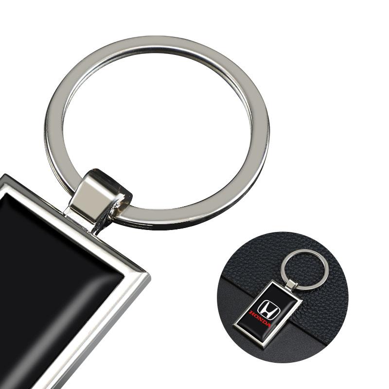 1Pcs Car Keychain Pendant Keyring Ornaments Auto Accessories For Honda Civic FIT Accord Prelude CRV 5th City CRZ CRX Jazz HRV LK6
