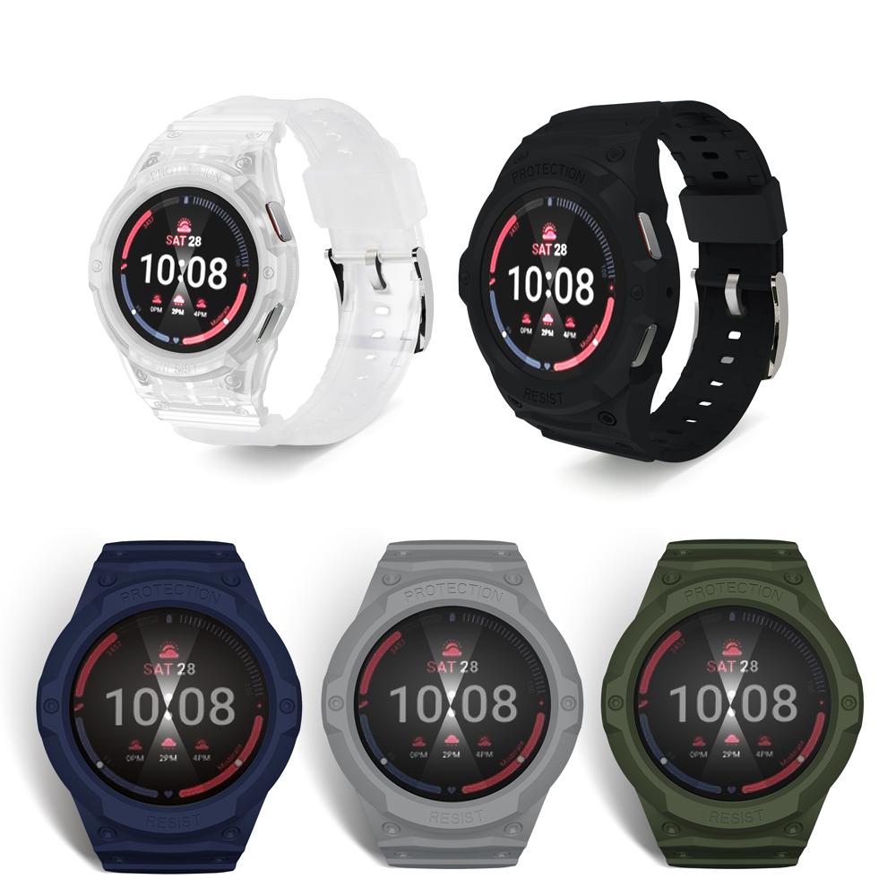 Coque de protection TPU pour cadre, bracelet de montre pour Samsung Galaxy Watch 7/6/5/4/FE 40 mm 44 mm, bracelet, étui bumper