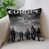 Rock Band E-Europe Pillowcase Toon Gift Cushion Cover Bedroom Home Sofa Chair Seat Decor Pillow Case