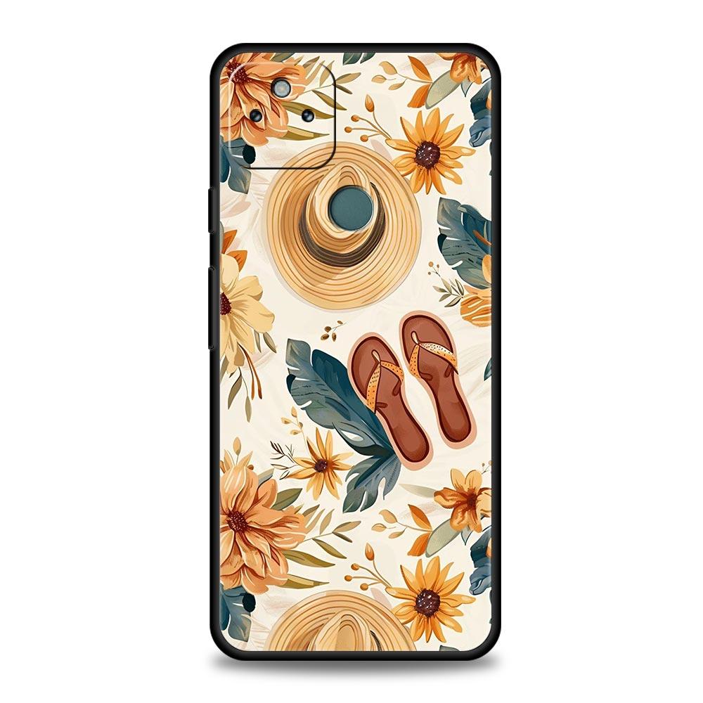

Summer Beach Phone Case Cover for Google Pixel 10 9 8 7 6 9A 8A 7A 6A Pro Shockproof Soft TPU 9 Pro XL Shell Capas Fundas Coque Pixel 9 Pro