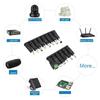 USB To DC5V Power Cord Includes 14 Adapter Plugs for Charging Devices Like Moon Lamp and LED Lights Power Cord
