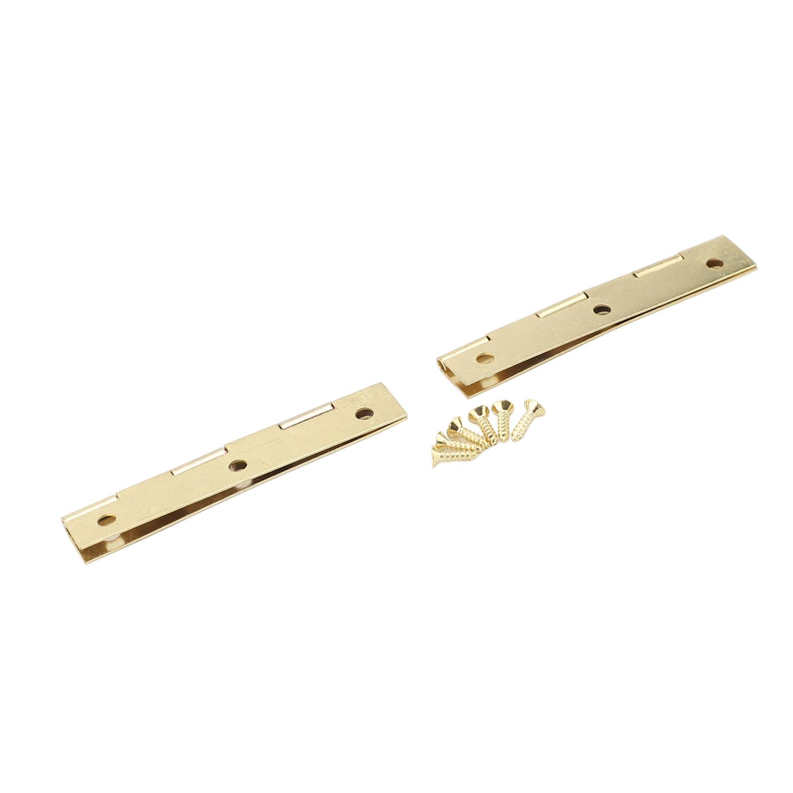 50 Pcs Door Hinge 58x19mm Vintage   Hvy Duty Iron Folding Butt Hinge for Sewing NaMachine Table Cabinet