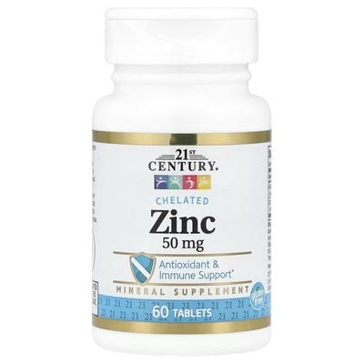 Chelated Zinc, 60 Tablets