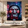 Wall Hanging Tapestry Art Cloth Bedroom Room Background DecorSaw Billy the Puppet