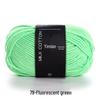 4-Ply Yimian Medium-Fine Milk Cotton Baby Yarn for Hand-Knitted DIY Projects