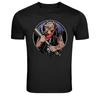 Gangster Hund mit Schläger Street Mafia Grafik T-Shirt