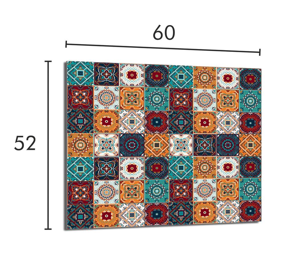 Glass Hob Protector 60x52 Mosaic