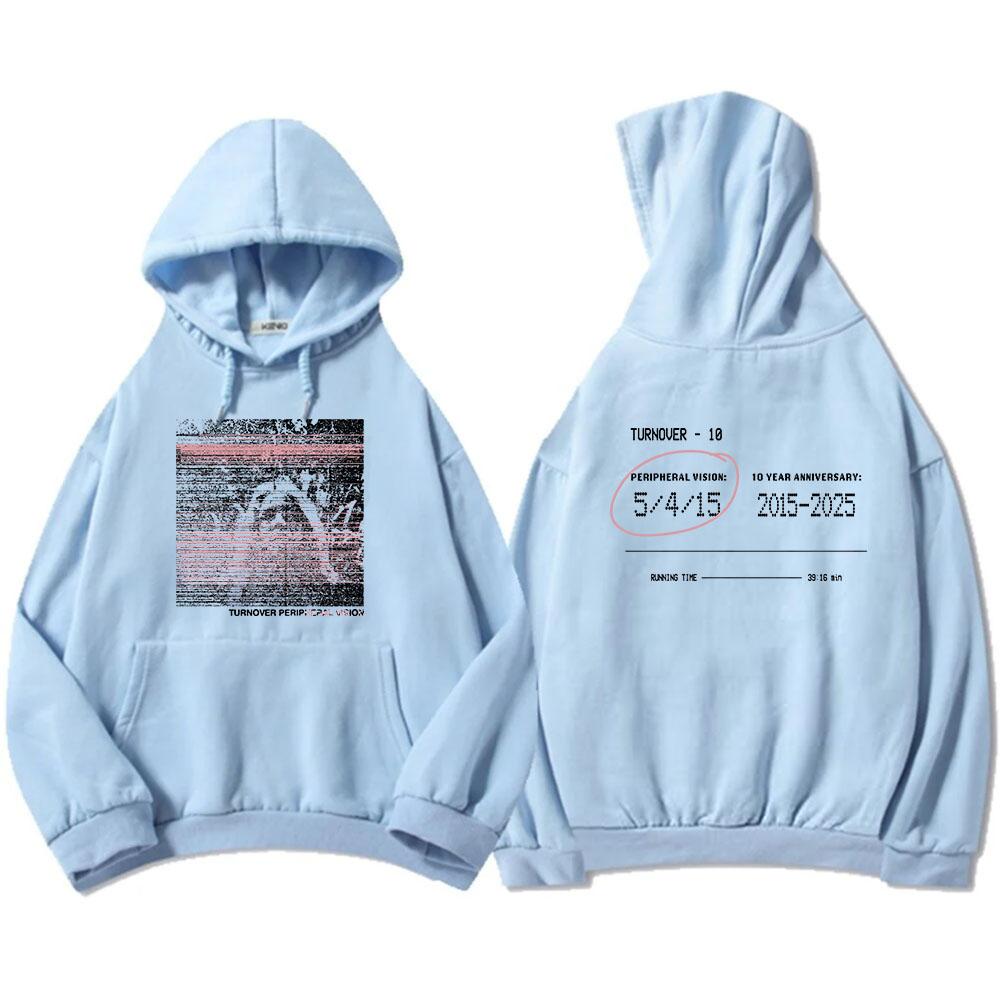 

GIRL IN WINDOW Hoodies TURNOVER Band Peripheral Vision Sweatshirt Long Sleeve Fashion Hooded Pullovers Men Women Clothing Unisex Tops XXXL