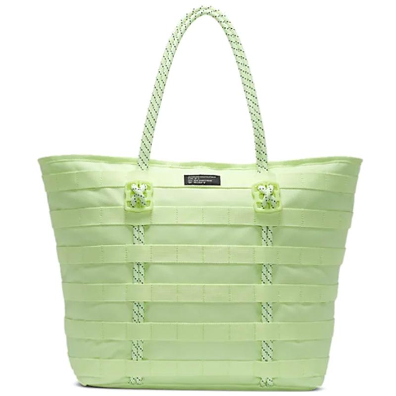 

Nike Sportswear Polyester Tote Bag, Shoulder Bag, Handbag Regular Unisex Lime Green Casual BA4989-701 зеленый лайм