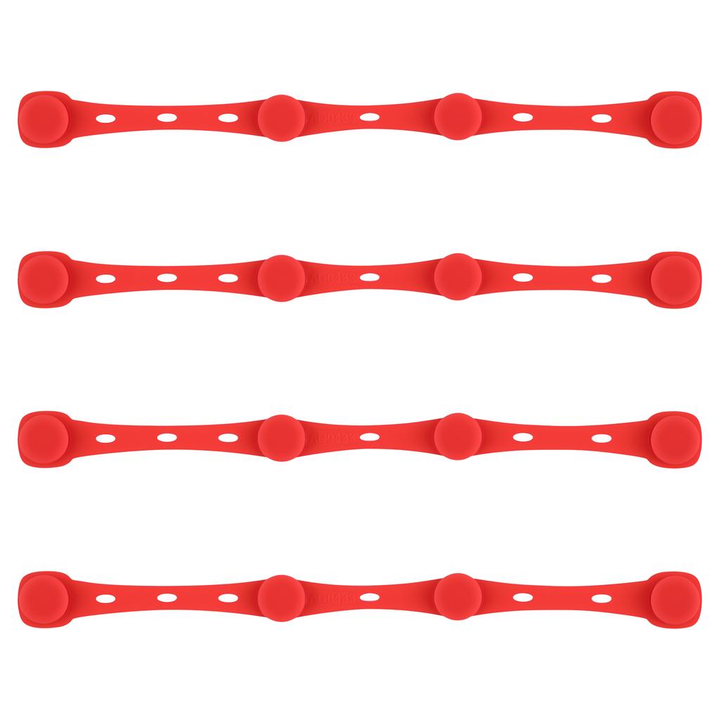 4Pcs Air Fryer Magnet Silicone Buckle for Parchment Paper Liners High-Temp Resistant Magnetic Fastening Buckle Fryer Accessories