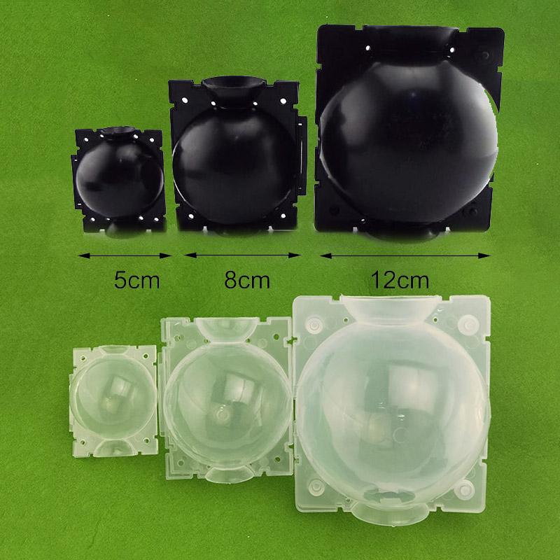 5cm 8cm Plant Root Growing Box Black Transparent High Pressure Nursery Pot Root Ball Breeding Case Garden Grafting Tree Rooting