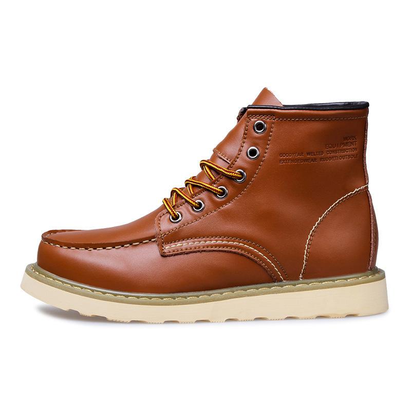 British Martin Boots Plus Size Autumn and Winter Boots Military Boots High-top Outdoor Desert Boots