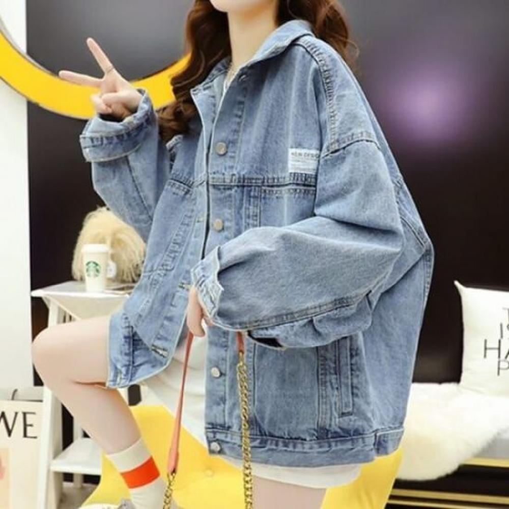 Navava Casual Loose Fit Denim Jacket Nc322