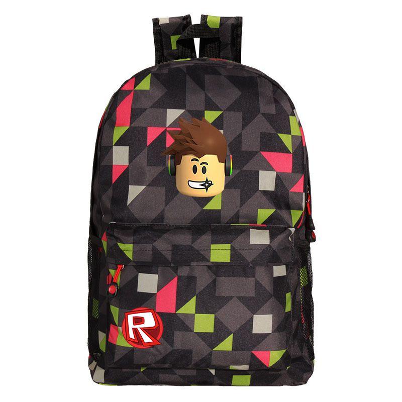 Mochila Xadrez Elegante Roblox Para Alunos Legais