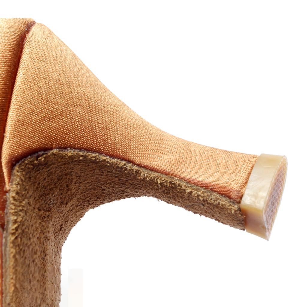 Buty Do Tańca Latino Na Obcasie Blanca 7 Cm Jasnobrązowe 35