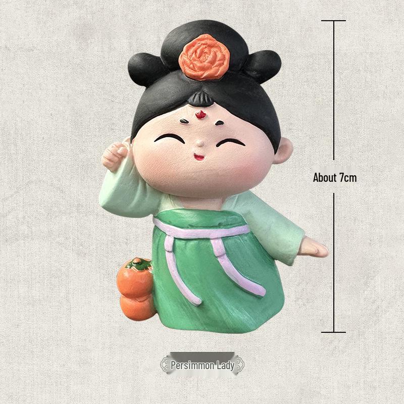 2024 Xi'an Lady Cultural Fridge Magnet – Chinese Style Travel Souvenir