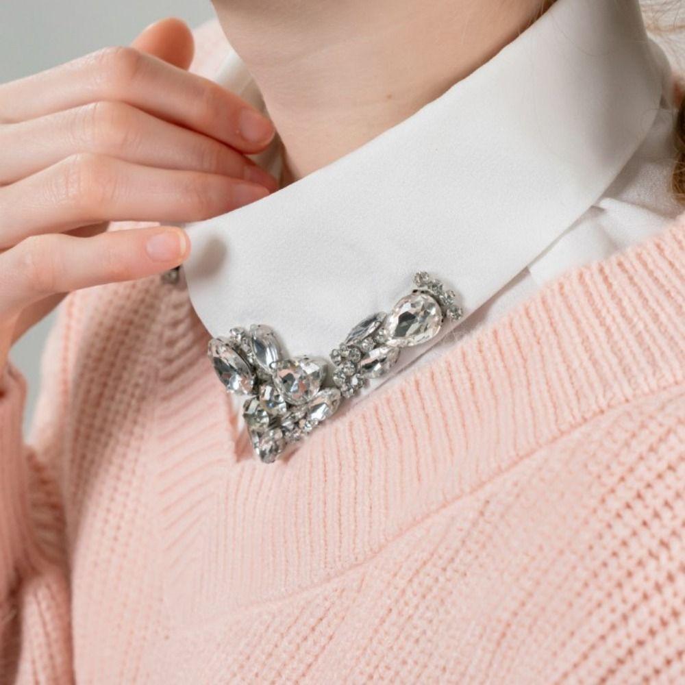 Lace Fake Collar Korean Fashion False Shirt Collar Detachable Collar  Dresses Matching
