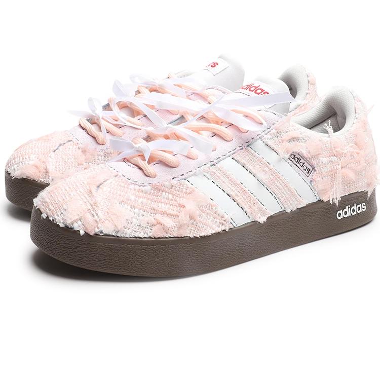 Adidas Vl Court Classic Abrasion Resistant Abrasion Resistant Low top German Army Trainers Unisex JS3003(Team-VAM)-Random packaging bags