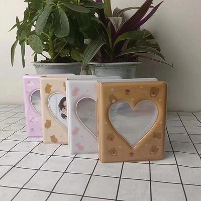 Tiger & Cat Three-Inch Polaroid Mini Album: Cute Card Storage for Idol Chasers & Collectors